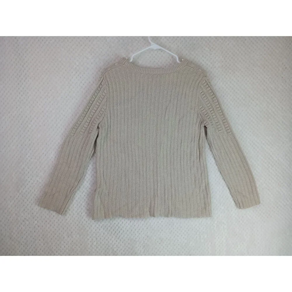 41 Hawthorn Girls XL Beige Textured Sweater
